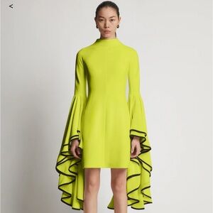 Proenza Schouler Exaggerated Sleeve Dress